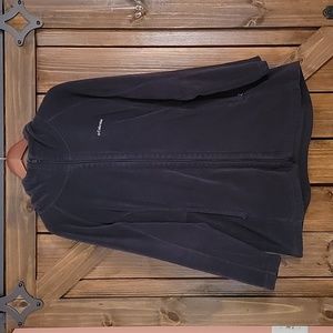 Columbia Hooded Fleece Jacket Black XL